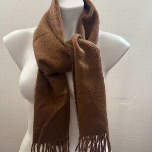 Alpaca 111. 100% Baby Alpaca Brown Women's Scarf